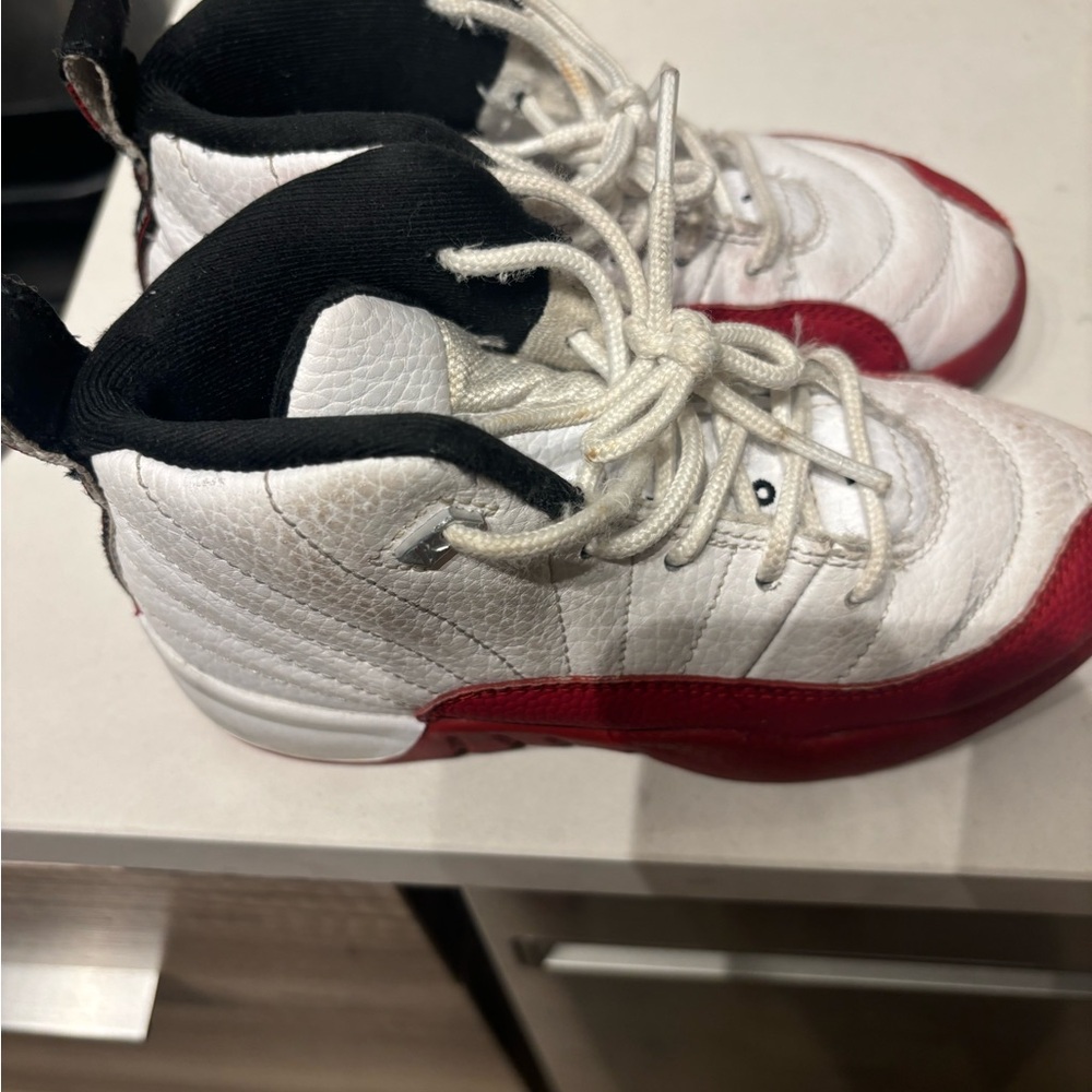 Jordan Red and White Sneakers Iconic Basketball Style